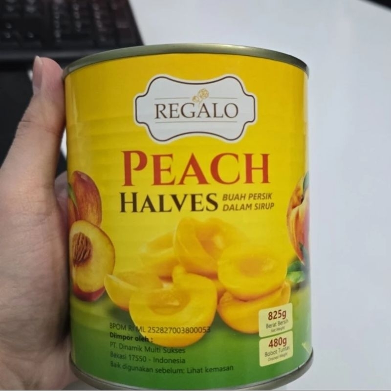 

Regalo Peach (Buah Persik Kaleng) 825gr