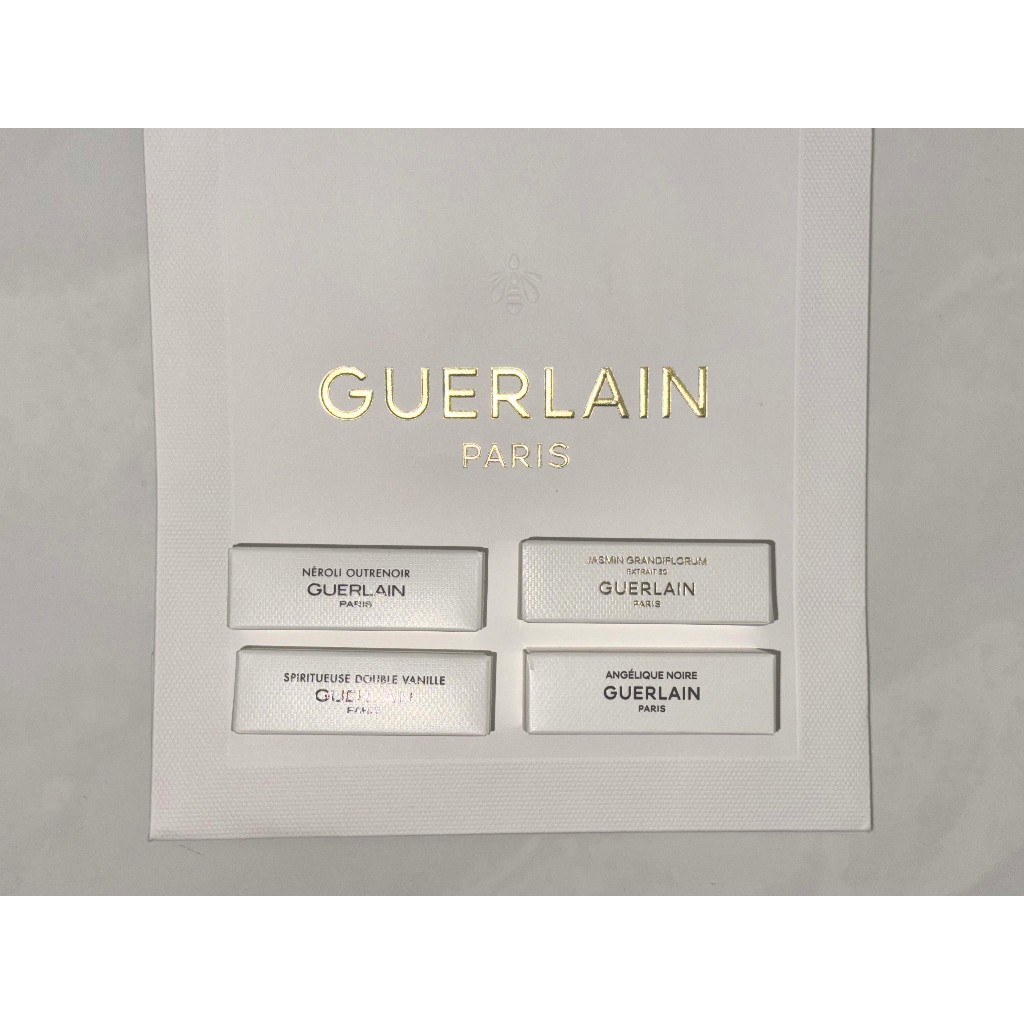 Vial Guerlain Asli 1000% part 2 Spiriteuse Double Vanille, Angelique Noire, Jasmin Grandiflorum Extr