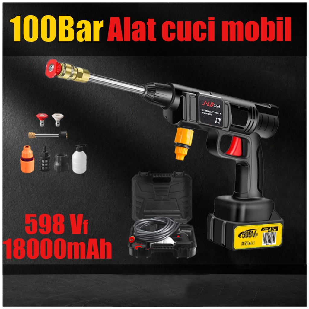 Mukee alat cuci motor dan mobil alat semprot cuci motor mesin cuci motor alat cuci motor portable 38