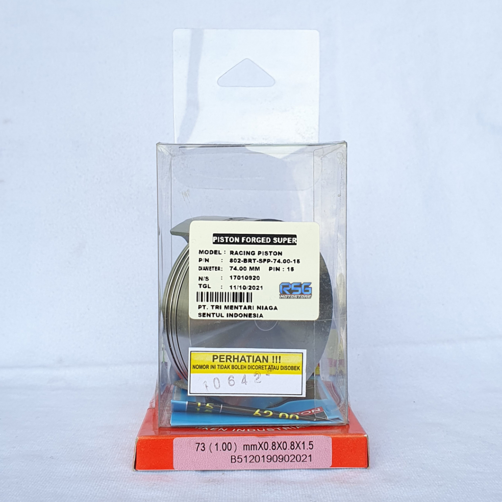 SUPER FORGED PISTON BRT 74.00 PIN 15