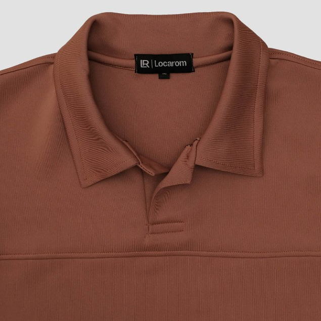 LOCAROM Boxy Scuba Polo Kaos Polo Scuba Kerah Polo Scuba