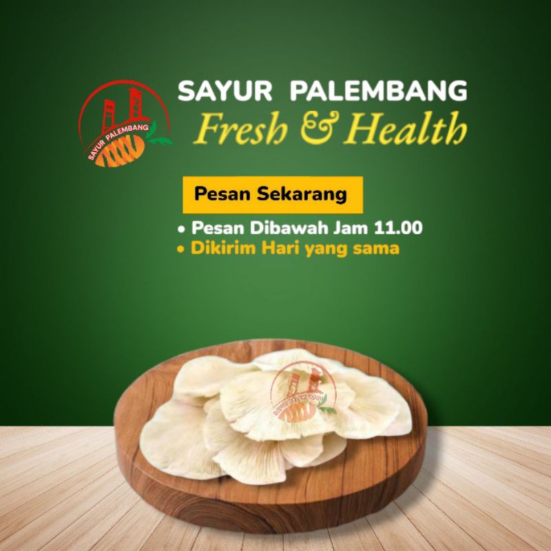 

Jamur Tiram 1Bungkus (200-250Gram) - Sayur Palembang