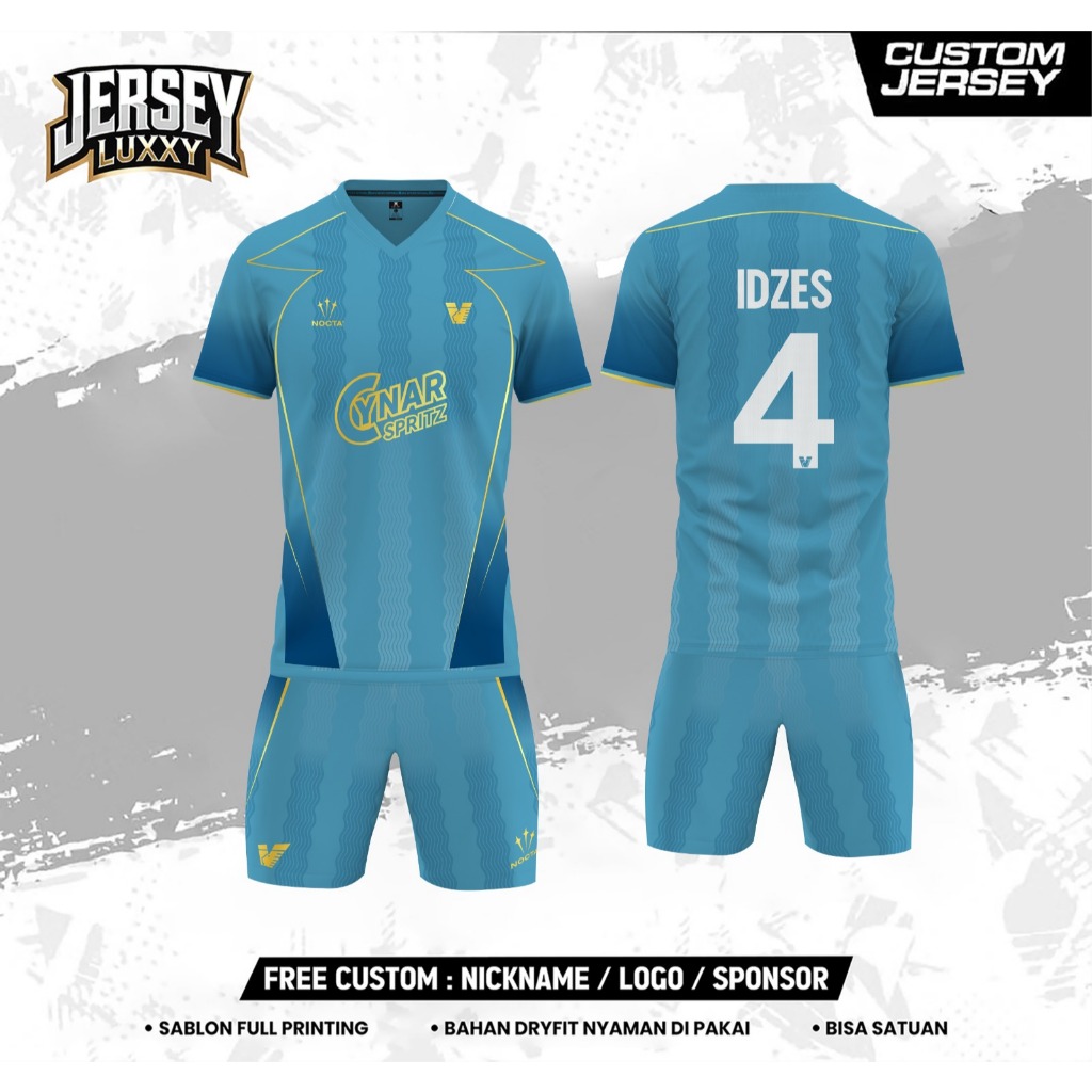 Jersey Sepak Bola VENEZIA THIRD 2024-2025 Free Custom Nama dan Nomor untuk Dewasa dan Anak anaK