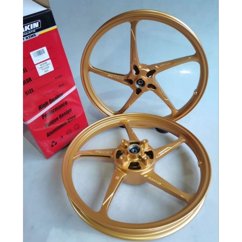 Velg mutakin cnc sp500 double disc jupiter mx old,mx new,mx king,vixion.