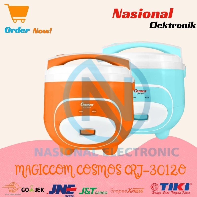 Cosmos CRJ-3012O Rice Cooker - Penanak Nasi Magic Com 1.2 Liter