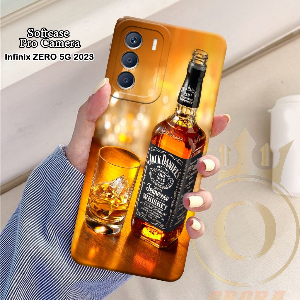 Softcase Infinix Zero 30 5G 2023 - Orora - Casing Infinix Zero 30 5G 2023 - Motif case  Minuman - In
