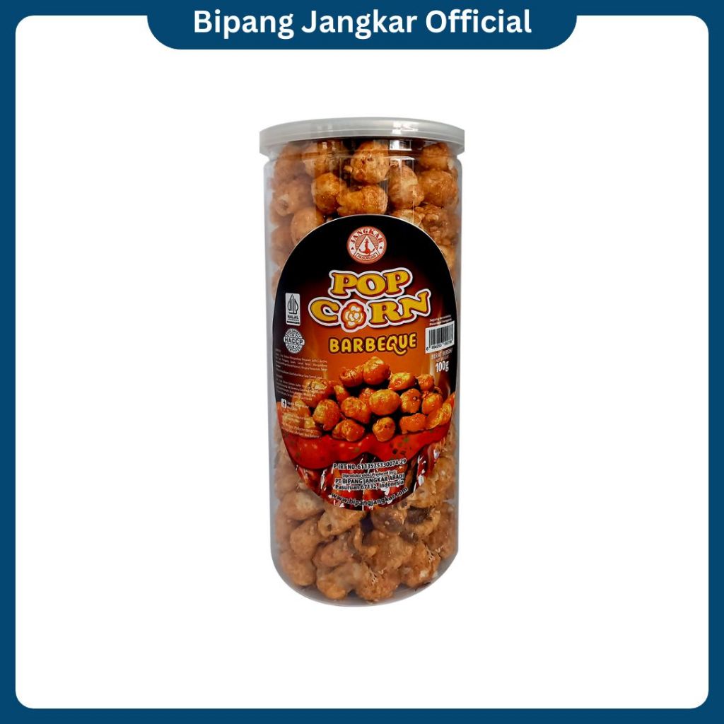 

BIPANG JANGKAR POP CORN BBQ/ BRONDONG JAGUNG PASURUAN Kemasan Toples