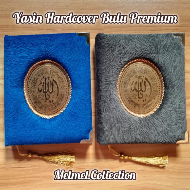 Yasin Hardcover Beludru Bulu Premium Busa Pakai Siku / Yasin dan Tahlil Premium