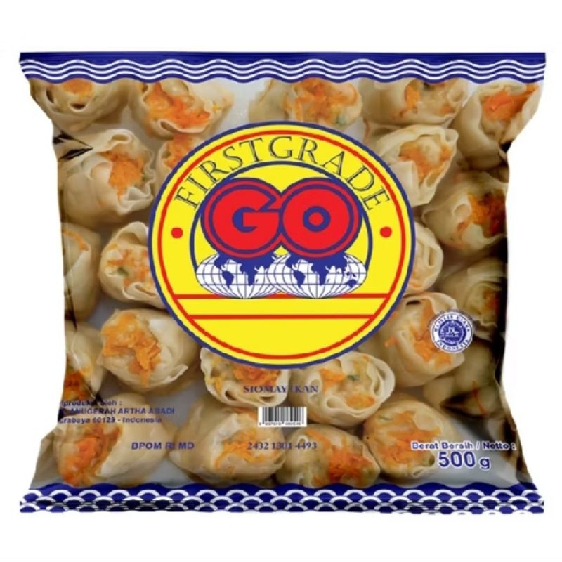 

GO BAKSO IKAN DIMSUM SIOMAY ISI 30-32 500GR