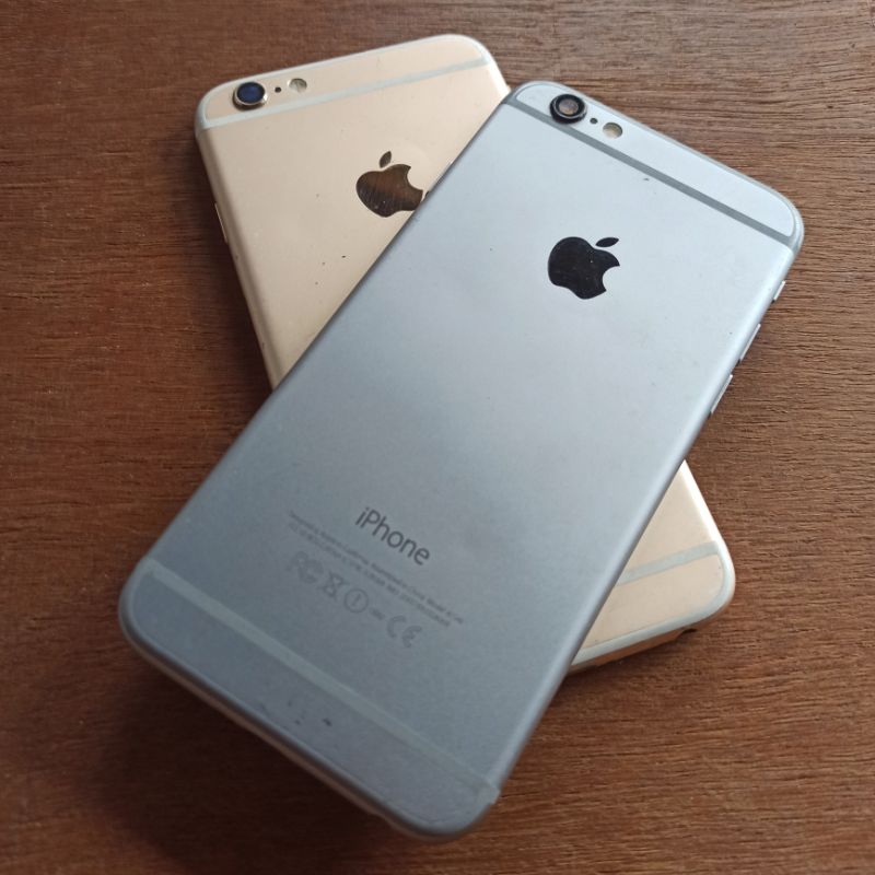 Housing backdoor + konektor charger fullset tombol Iphone 6 original copotan