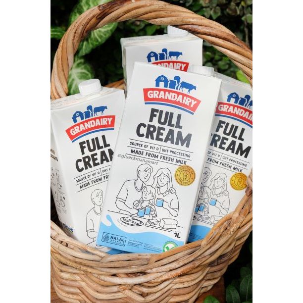 

UHT Full Cream Grandairy 1L