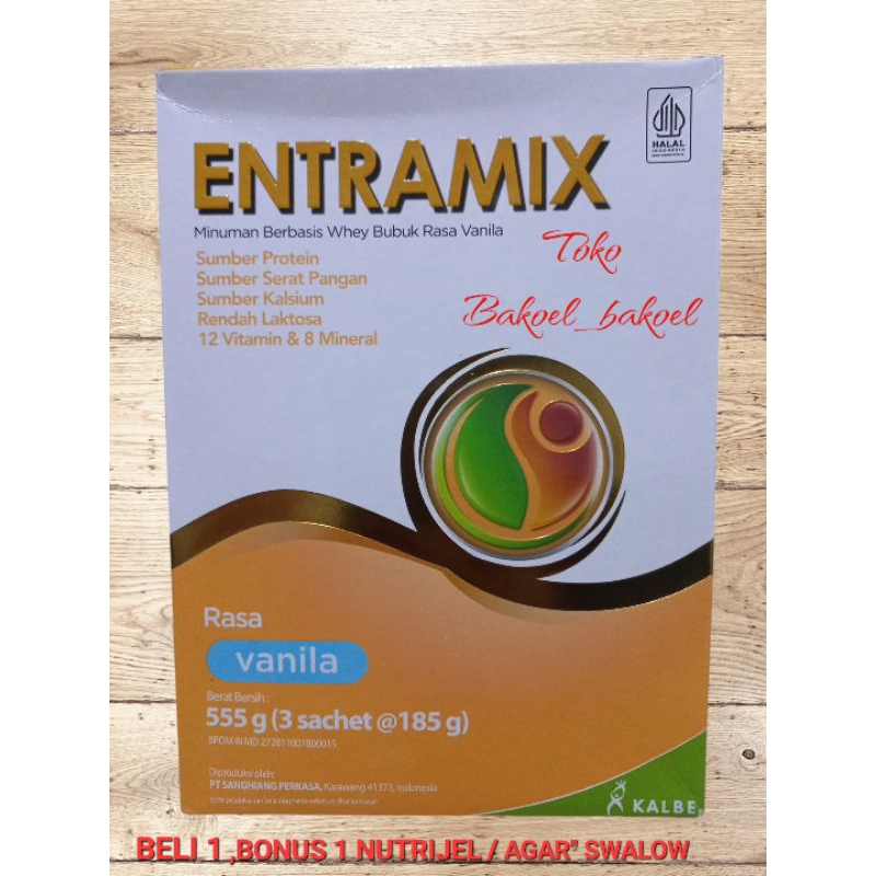 

SUSU Entramix 555 gr exp 2026 ( isi 3 sachet @185 gr)