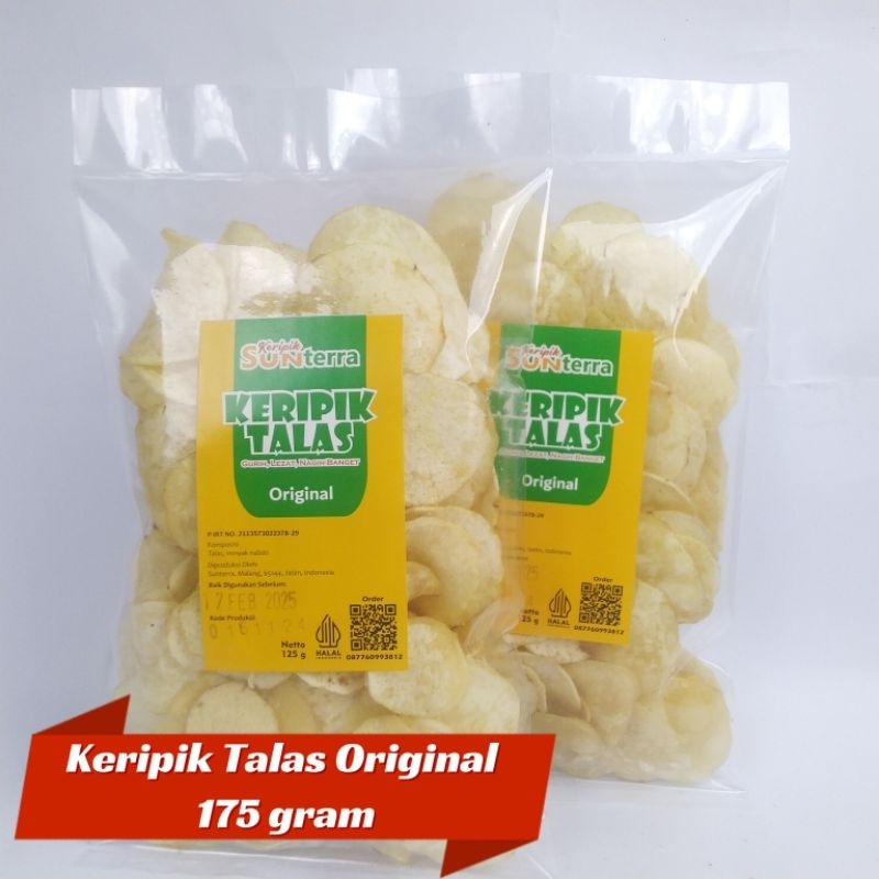 

Keripik Talas Original (175 gram)