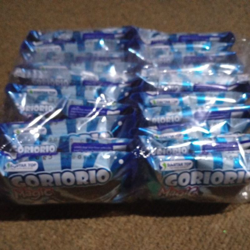 

Gorio rio magic biskuit sandwich 2 renceng