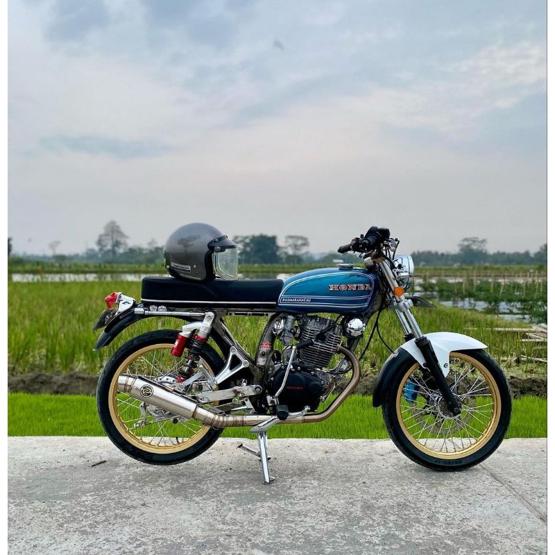 Knalpot CB Semi Kompetisi 200cc 250cc Pekajaman Muffler