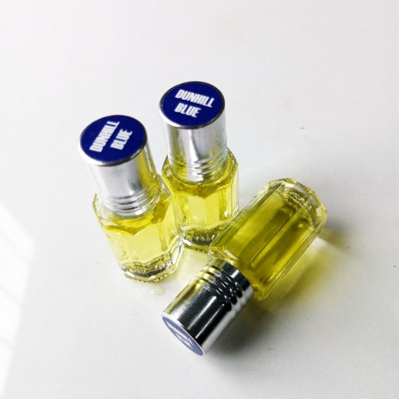 (ORI) Parfum Oles (6 ML) Beraroma Dunhill Blue, Non Alkohol, Parfum Ibadah, Parfum Santri.