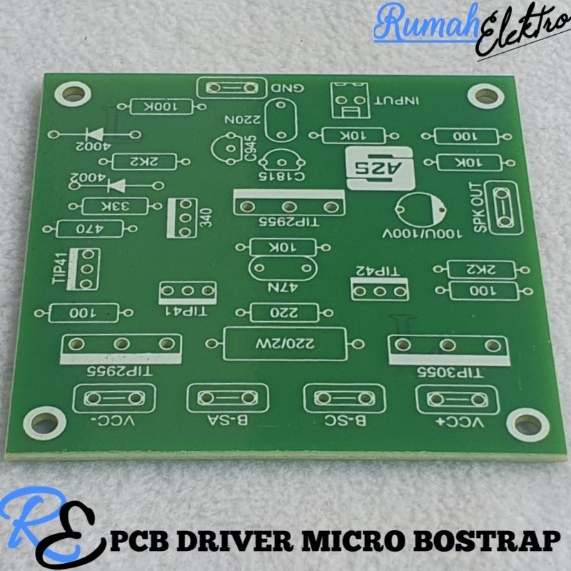 PCB DRIVER POWER AMPLIFIER MICRO BOOSTRAP 1000W MONO