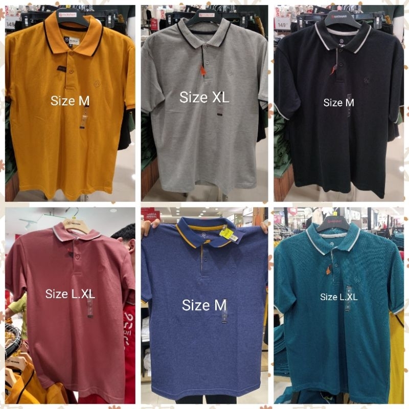 Kaos Polo Kerah Pria Branded Original Mall Nevada