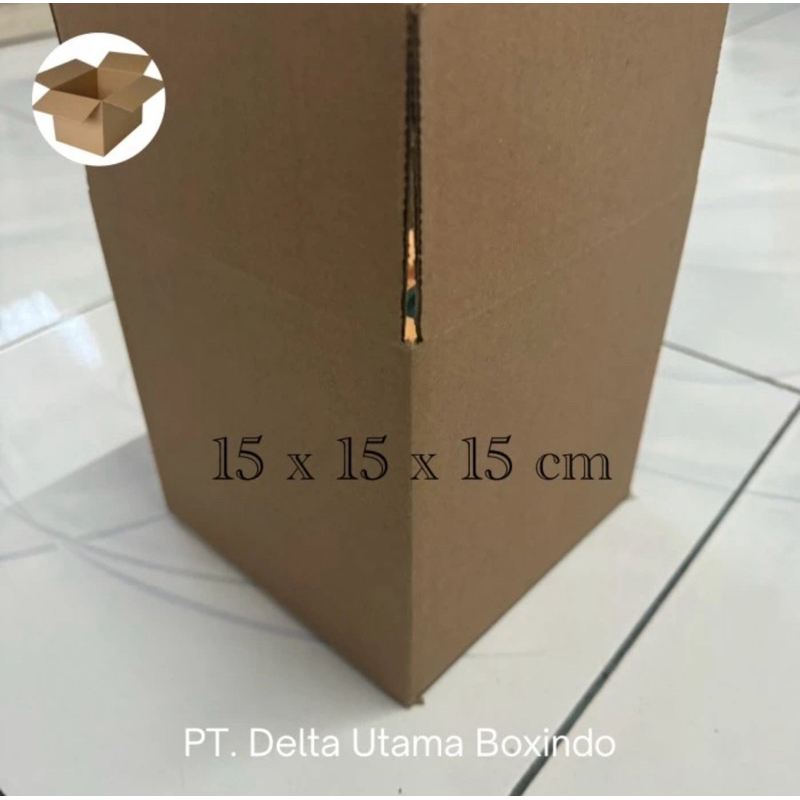 

Kardus Polos - Box Polos - 15 x 15 x 15 cm
