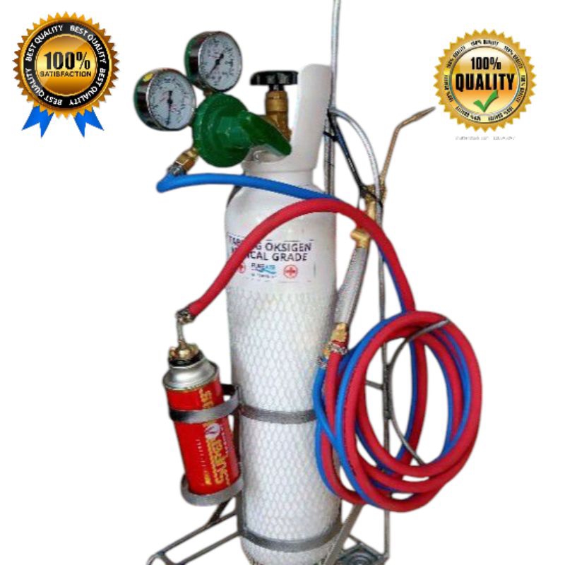 Paket Alat Las Oksigen beserta Rak besi