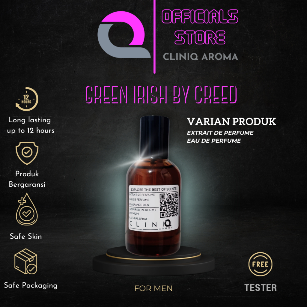 Cliniq Aroma| GREEN IRISH TWEED BY CREED|
