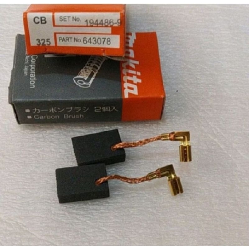 TERJANGKAU Carbon Brush 325 Makita CB 325 Arang Bostel Sepul Mesin Gerinda Makita 9553B GA4040 GA403