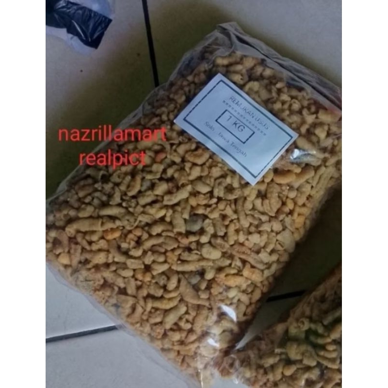 

Nycyta Home Keripik Usus / Remukan Keripik Usus/ Kripik Usus / Remukan Usus Goreng 1 Kg
