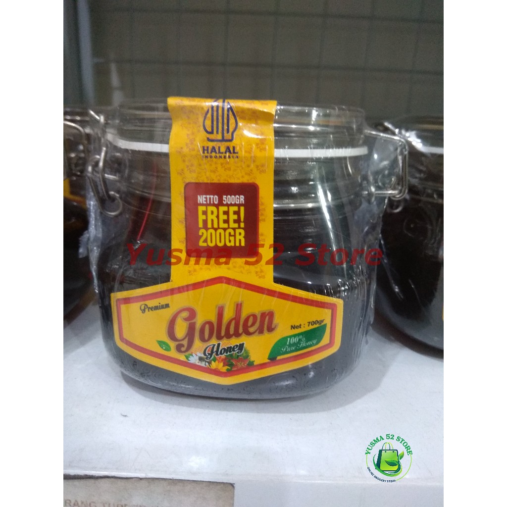 

GOLDEN HONEY - Madu Golden Shifa Syifa Honey 500gr (Free 200gr)