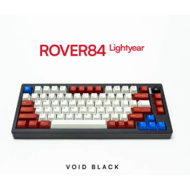 ROVER84 Lightyear Edition Wireless CNC Aluminium Mechanical Keyboard - Void Black