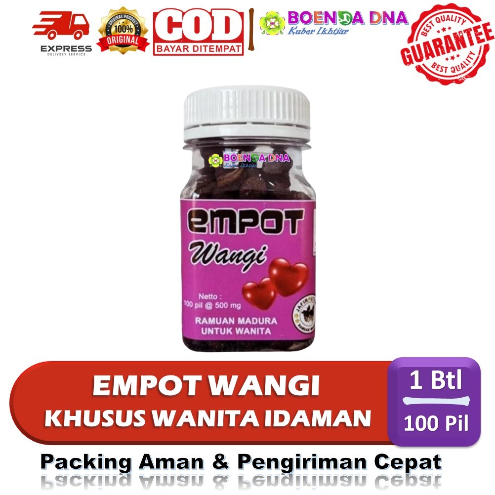 Empot Wangi / Khusus Wanita Idaman / Ramuan Madura BPOM / Bisa Cod