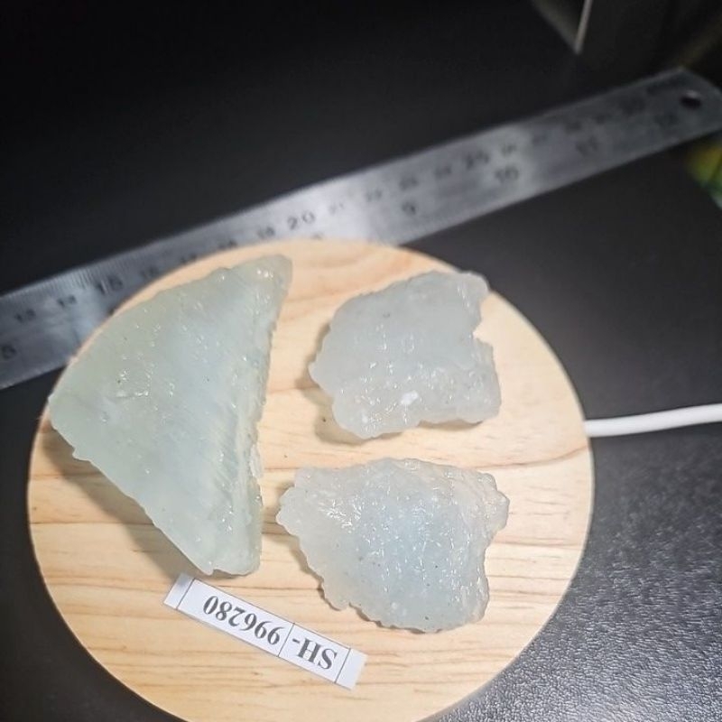 BATU AQUAMARINE ROUGH BATU ALAM ASLI