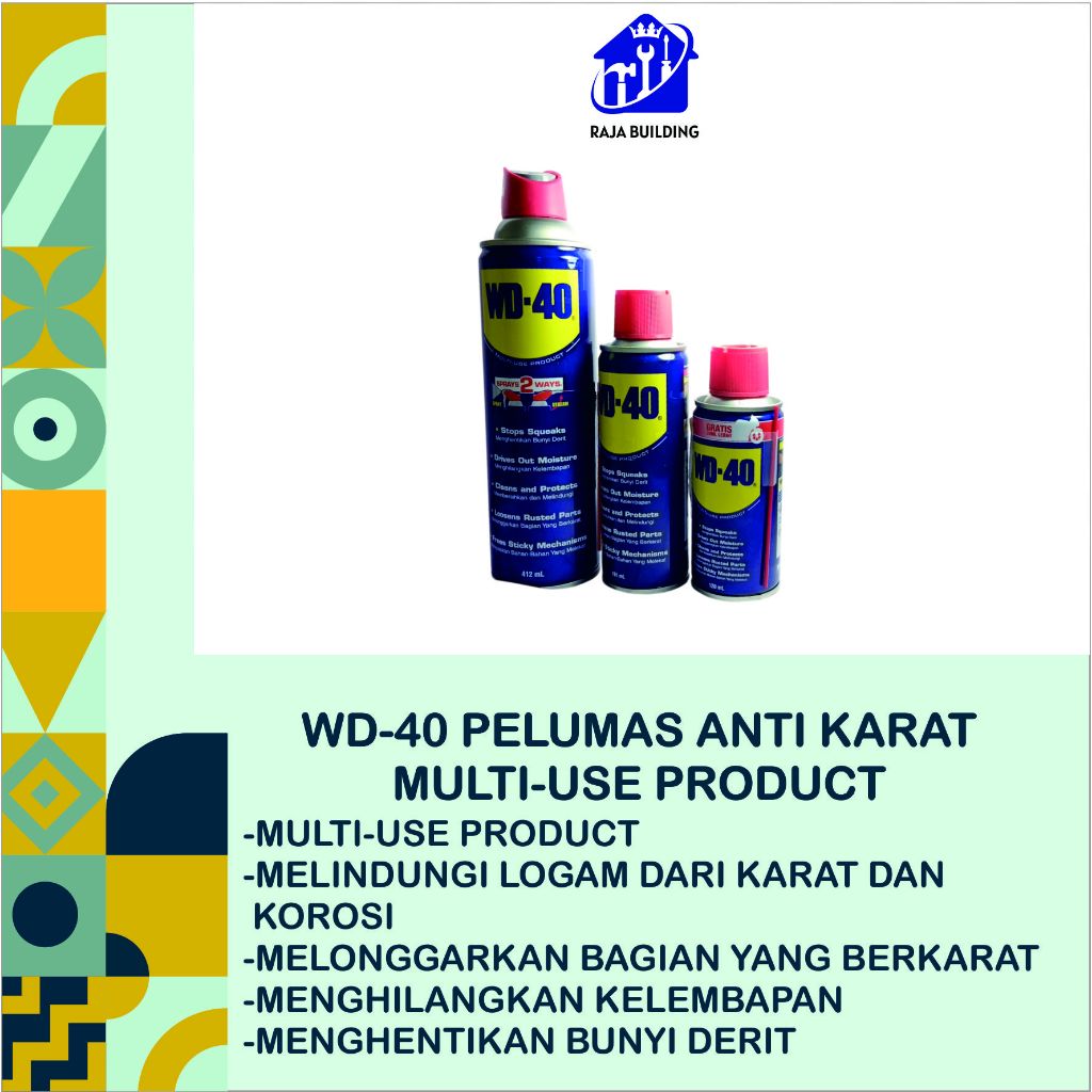 WD 40 / Pelumas Anti Karat / Cleaner Anti Karat/Pelumas Kendaraan