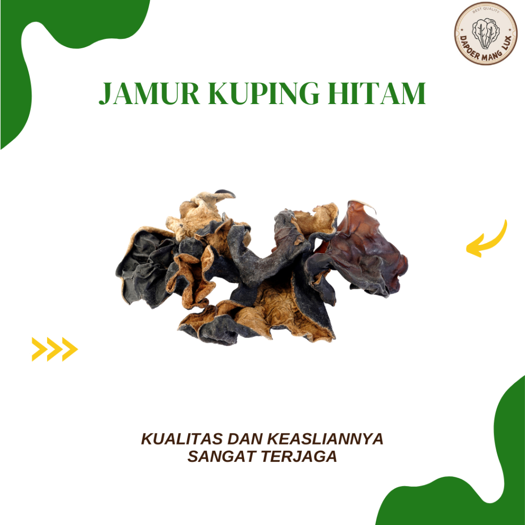 

DRIED SERBUK JAMUR KUPING HITAM BEST SELLER