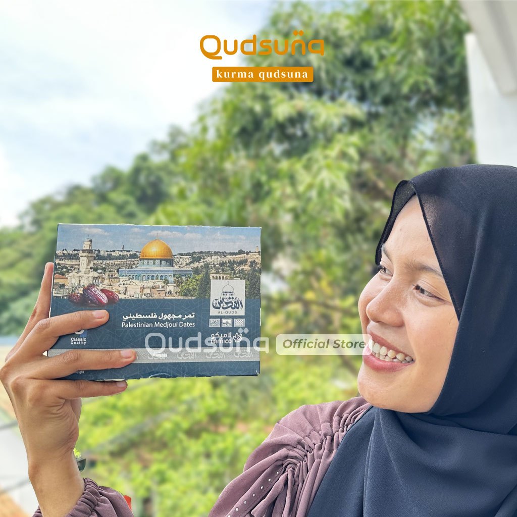 

Kurma Medjool Palestine Jumbo Alquds 500g Asli Ariha Jaricho Palestina Panen Terbaru Classic Premium