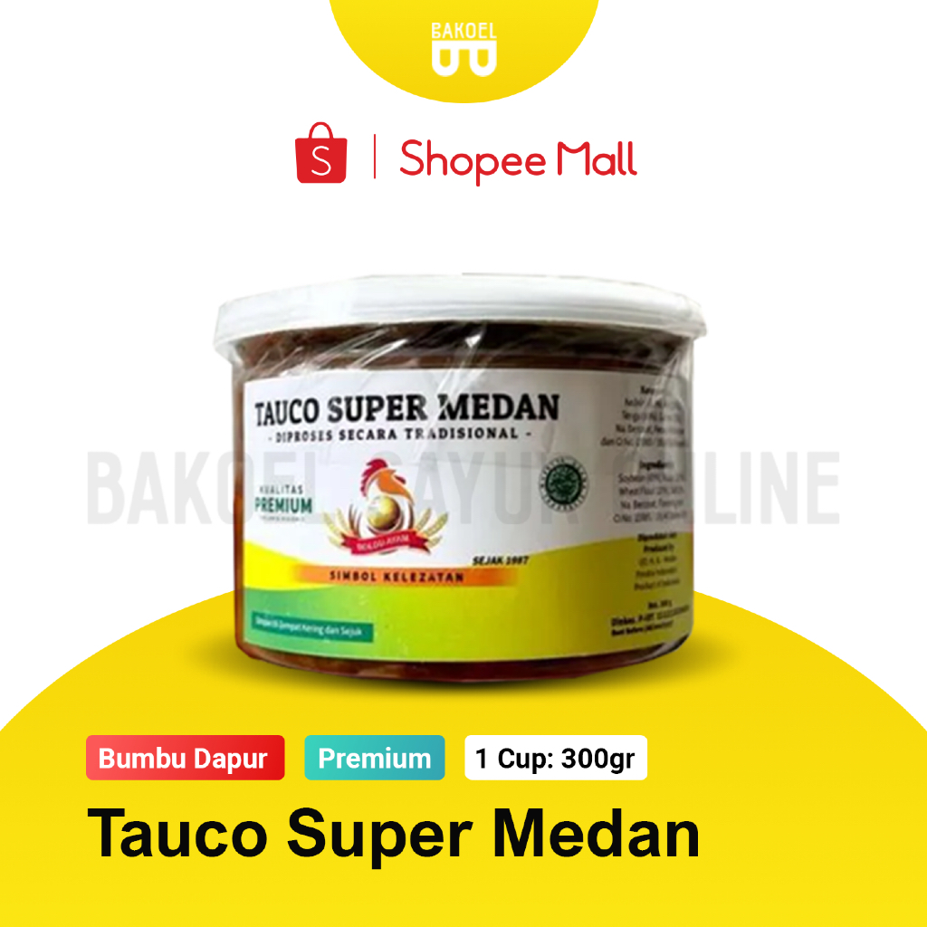 

Tauco Super Medan - Merk Boldu Ayam - PREMIUM