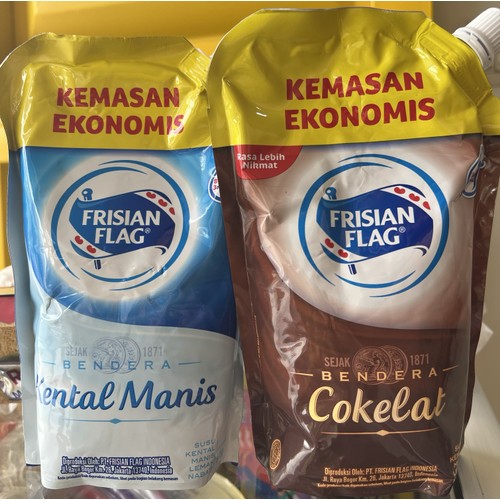 

Susu kental manis Frisian Flag 545ml Coklat - Putih Bendera SKM