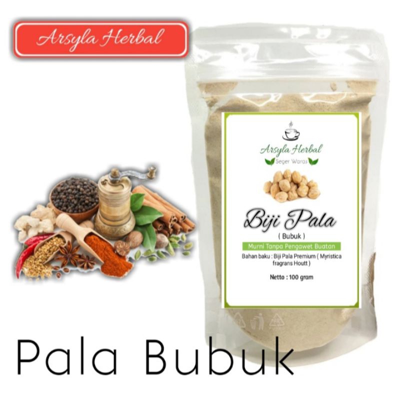 

Pala Bubuk Murni Premium Bumbu Masak Dan Herbal