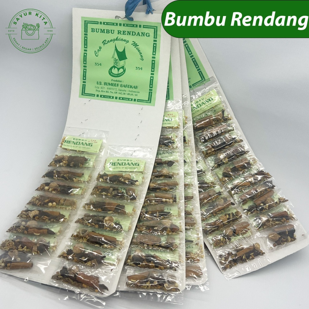 

Bumbu Rendang Instan Praktis | Sayurkita_id