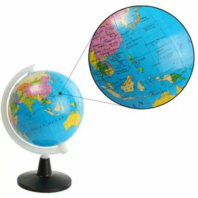 Globe Mini Diameter 8.5cm / Atlas / Peta Bola Dunia
