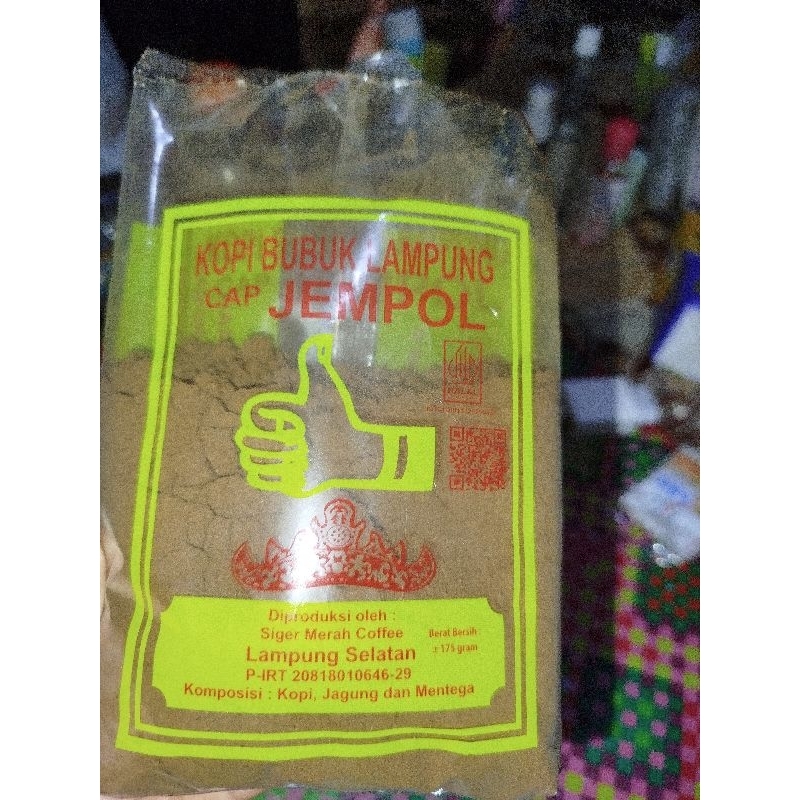 

KOPI BUBUK LAMPUNG-CAP JEMPOL