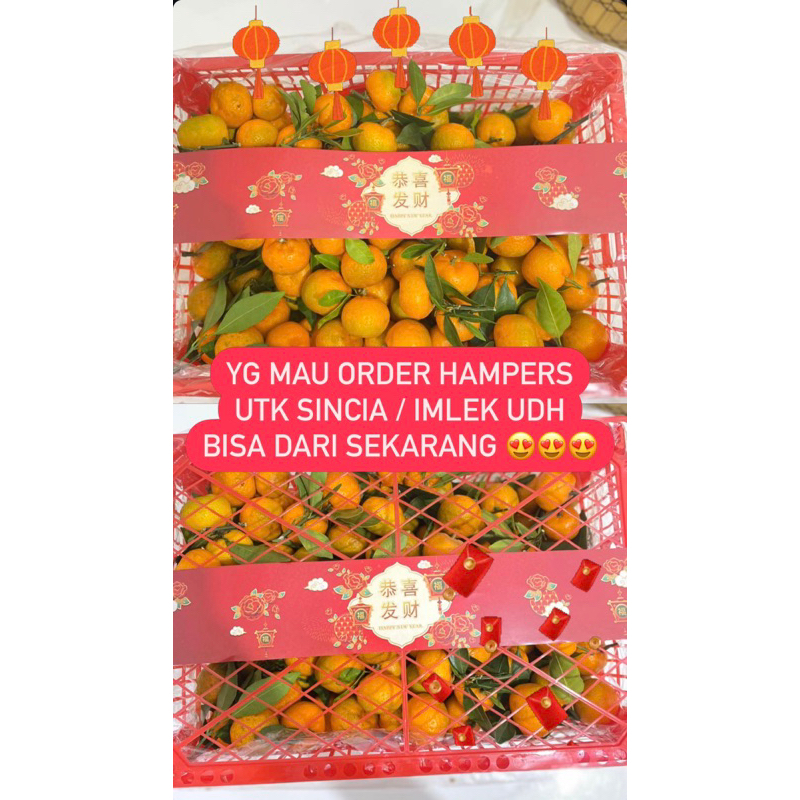 

hampers cny jeruk santang satang keranjang