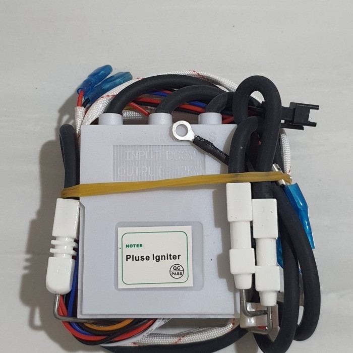 Modul Pemantik Gas water Heater Putih + Led (Universal)