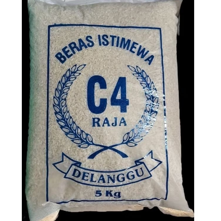 

Beras C4 Asli Delanggu 5kg / 10kg