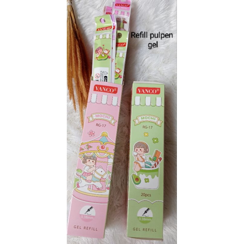 

Refill pulpen gel vanci