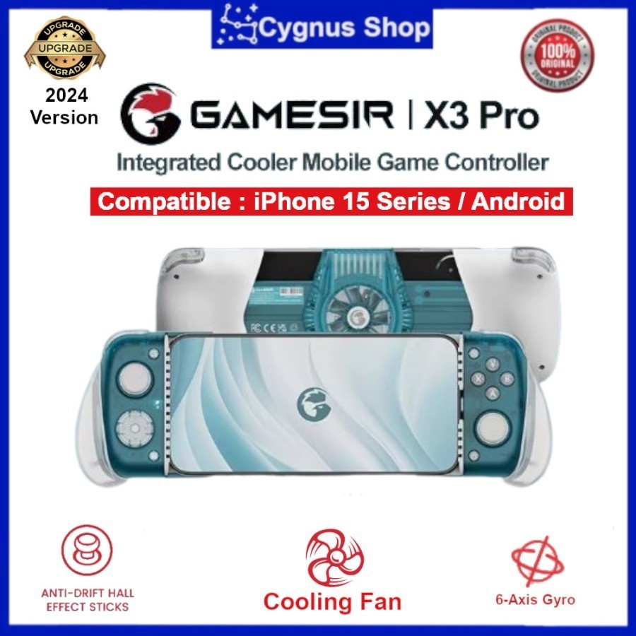 Gamesir X2 Pro Type C / X3 Pro Type C Gamepad Nintendo XBOX PS2 Egg NS PPSSPP Dolphin Emulator Game 