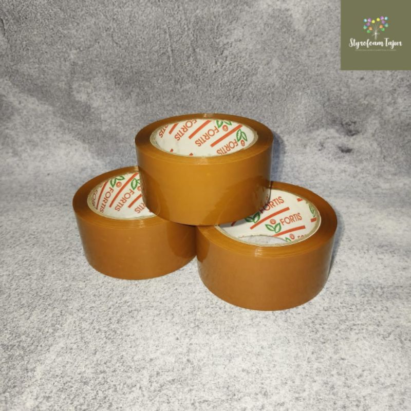 

Lakban Coklat Fortis 48mm x 90 yard