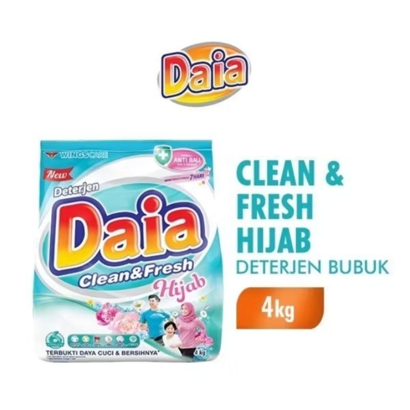 Daia Hijab Deterjen Bubuk Clean & Fresh