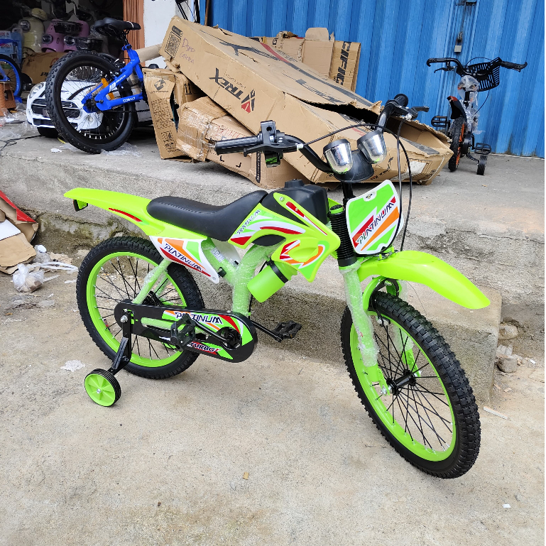 Sepeda Anak BMX 18 Inch Model Trail Motorcross Platinum