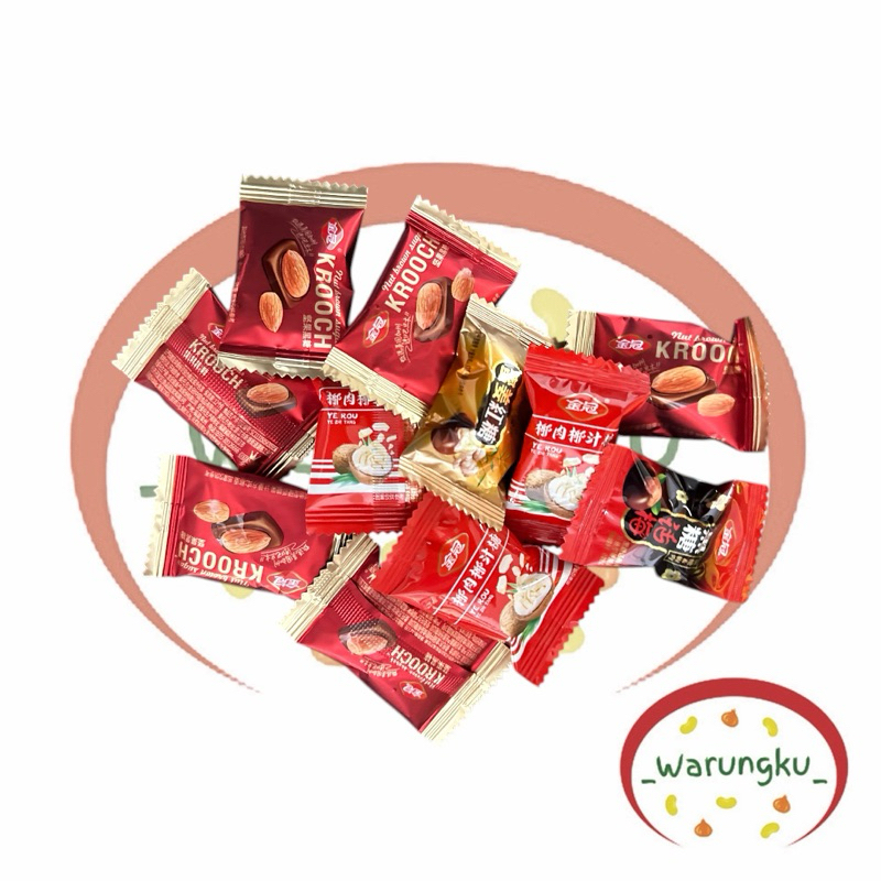 

[10PCS] Eeceran Permen BUAH ANEKA RASA 10pcs Import China HALAL Imlek