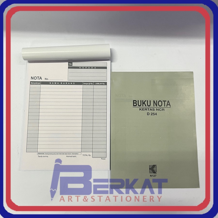 

Buku Nota 1/2 Folio 4 Ply Ncr KURNIA